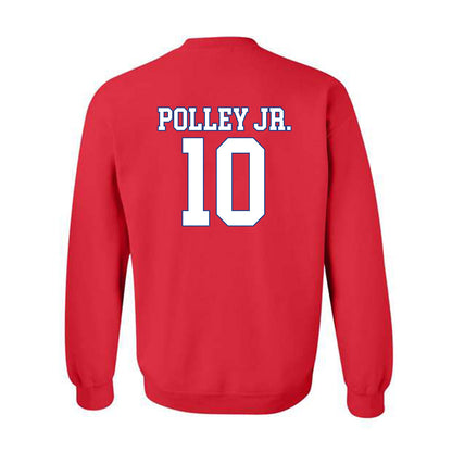 SMU - NCAA Football : Tyren Polley Jr. - Crewneck Sweatshirt-1