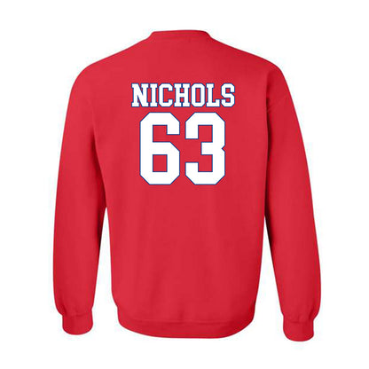 SMU - NCAA Football : Addison Nichols - Crewneck Sweatshirt-1