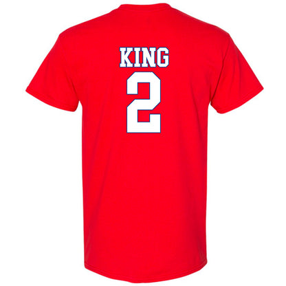 SMU - NCAA Women's Basketball : Zahra King - T-Shirt-1