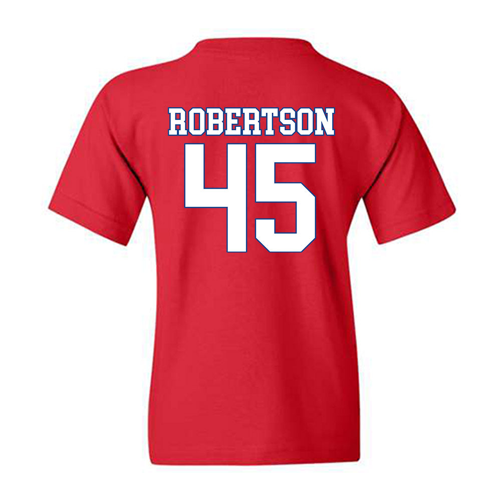 SMU - NCAA Football : Isaiah Robertson - Youth T-Shirt-1