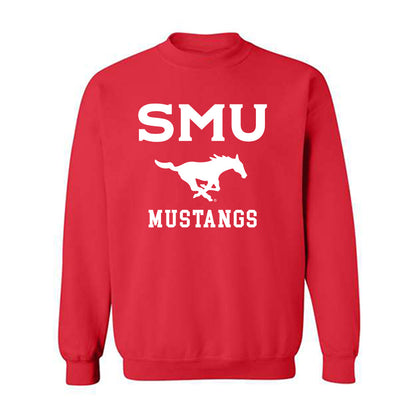 SMU - NCAA Football : Woo Spencer - Crewneck Sweatshirt-0