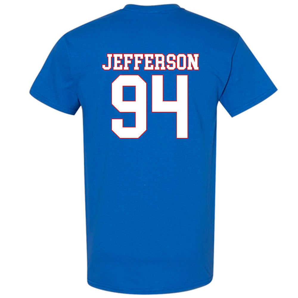 SMU - NCAA Football : Jonathan Jefferson - T-Shirt-1