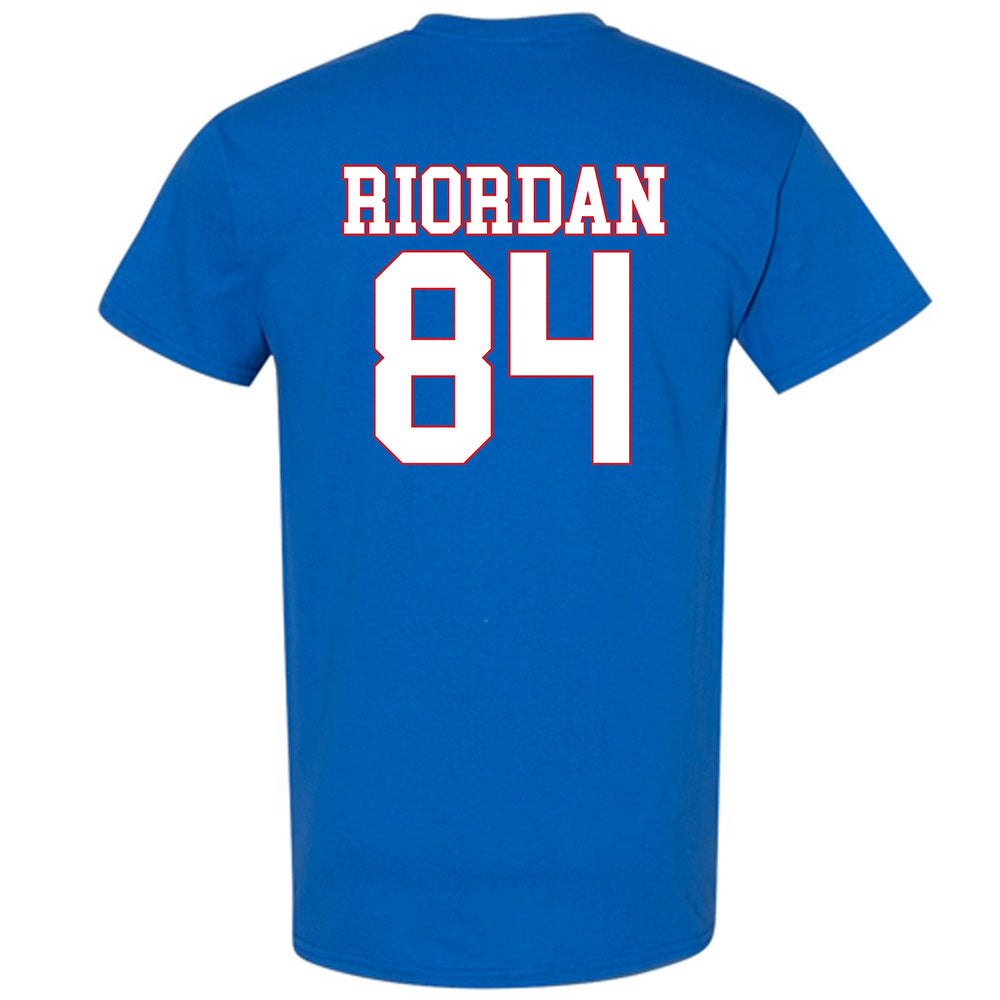 SMU - NCAA Football : Tripp Riordan - T-Shirt-1