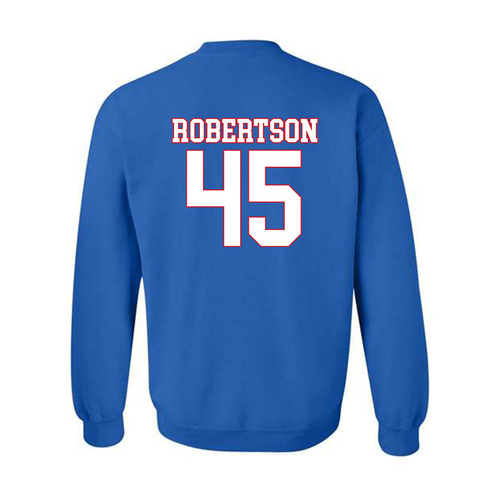 SMU - NCAA Football : Isaiah Robertson - Crewneck Sweatshirt-1