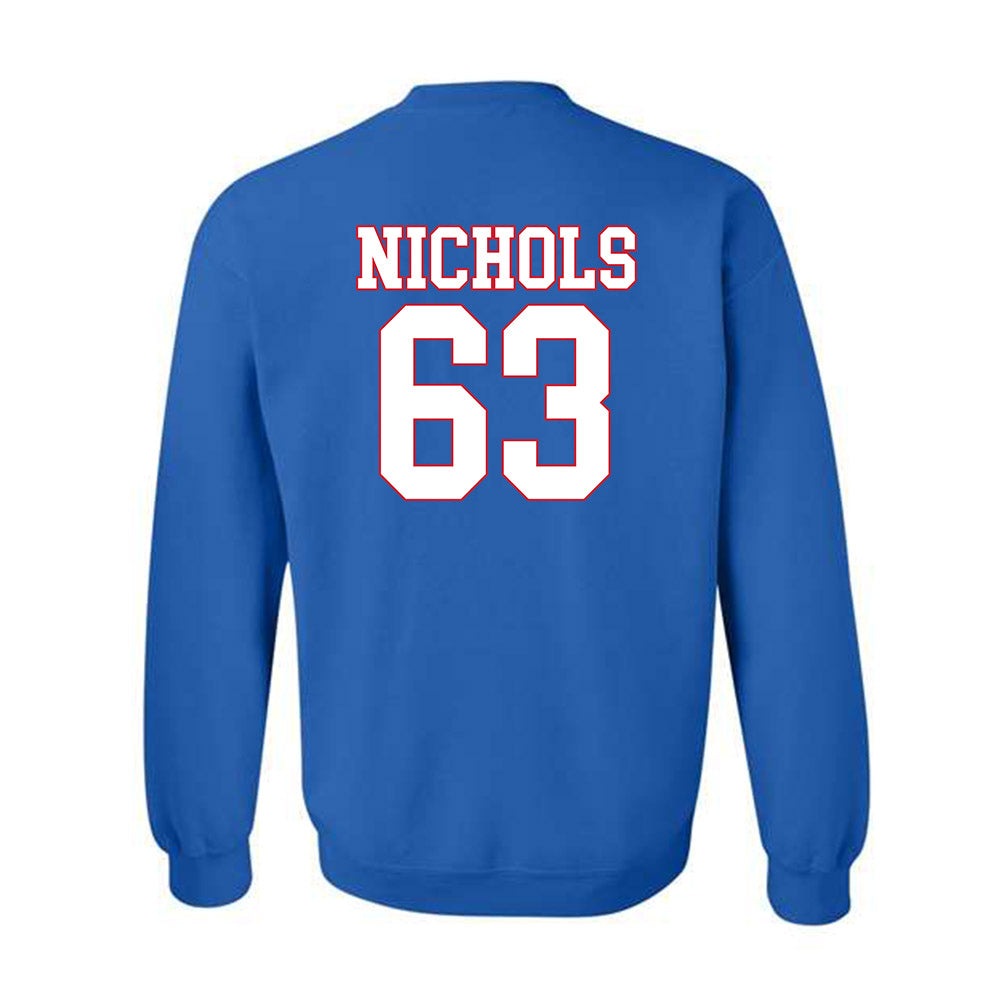 SMU - NCAA Football : Addison Nichols - Crewneck Sweatshirt-1