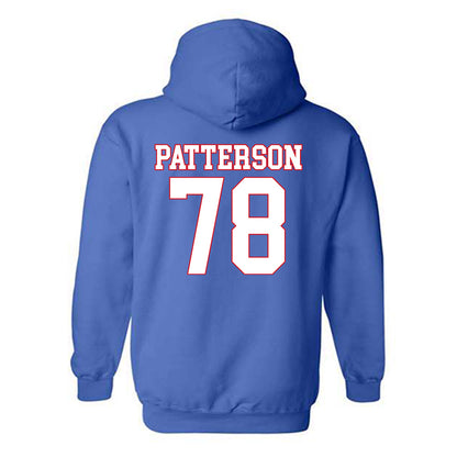 SMU - NCAA Football : Paris Patterson - Hooded Sweatshirt-1