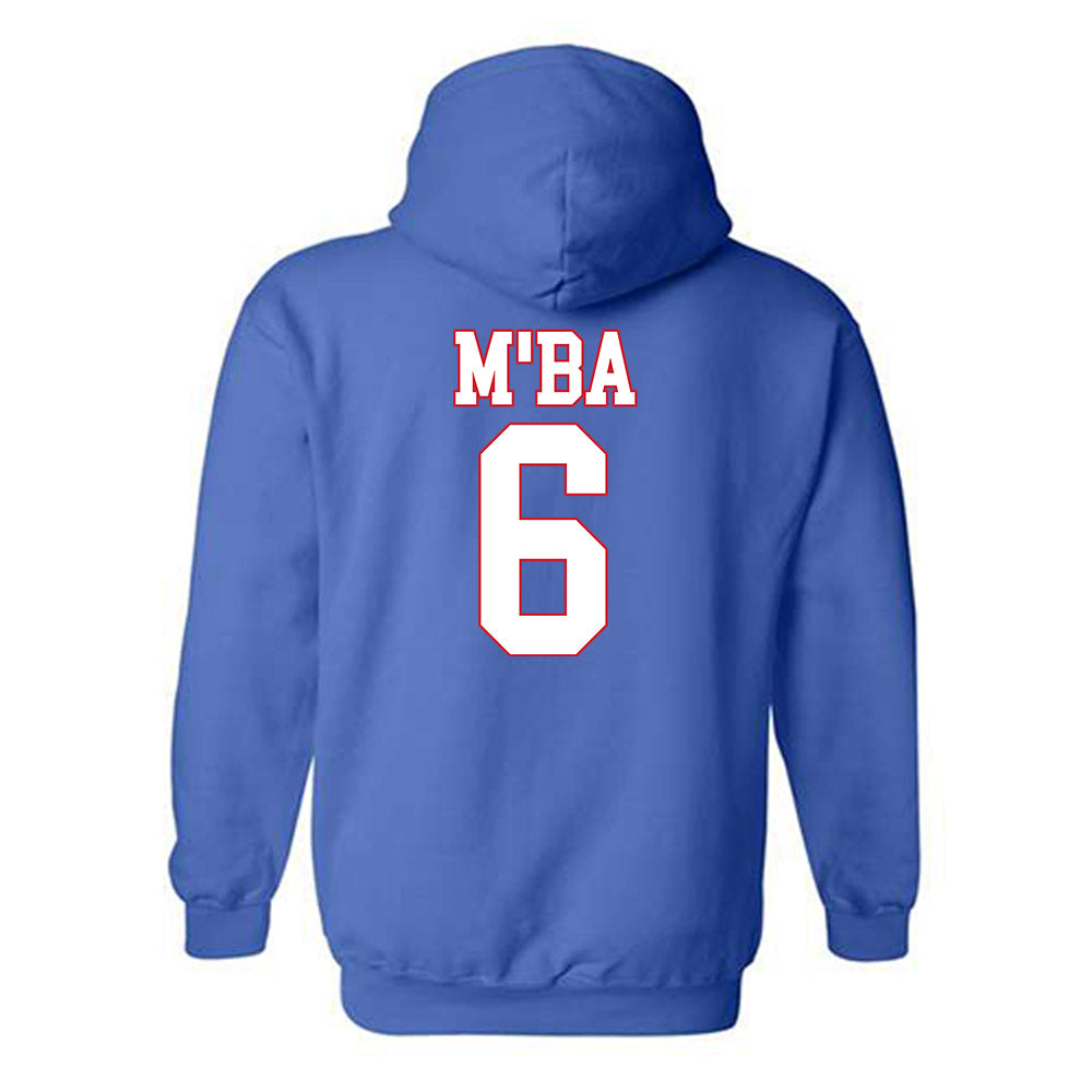 SMU - NCAA Football : Jeffrey M'ba - Hooded Sweatshirt-1