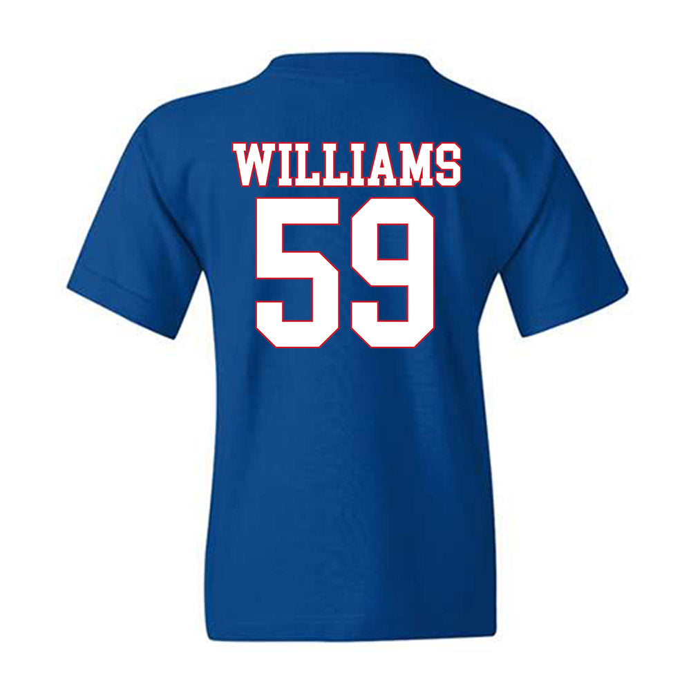SMU - NCAA Football : Pj Williams - Youth T-Shirt-1