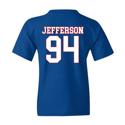 SMU - NCAA Football : Jonathan Jefferson - Youth T-Shirt-1