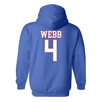 SMU - NCAA Football : Terry Webb - Hooded Sweatshirt-1