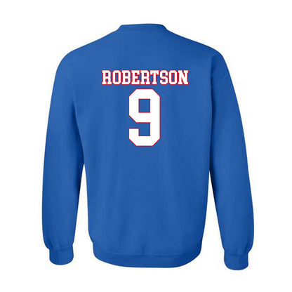 SMU - NCAA Football : Cameron Robertson - Crewneck Sweatshirt-1