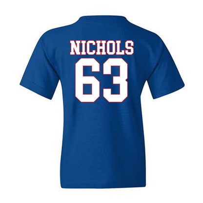 SMU - NCAA Football : Addison Nichols - Youth T-Shirt-1