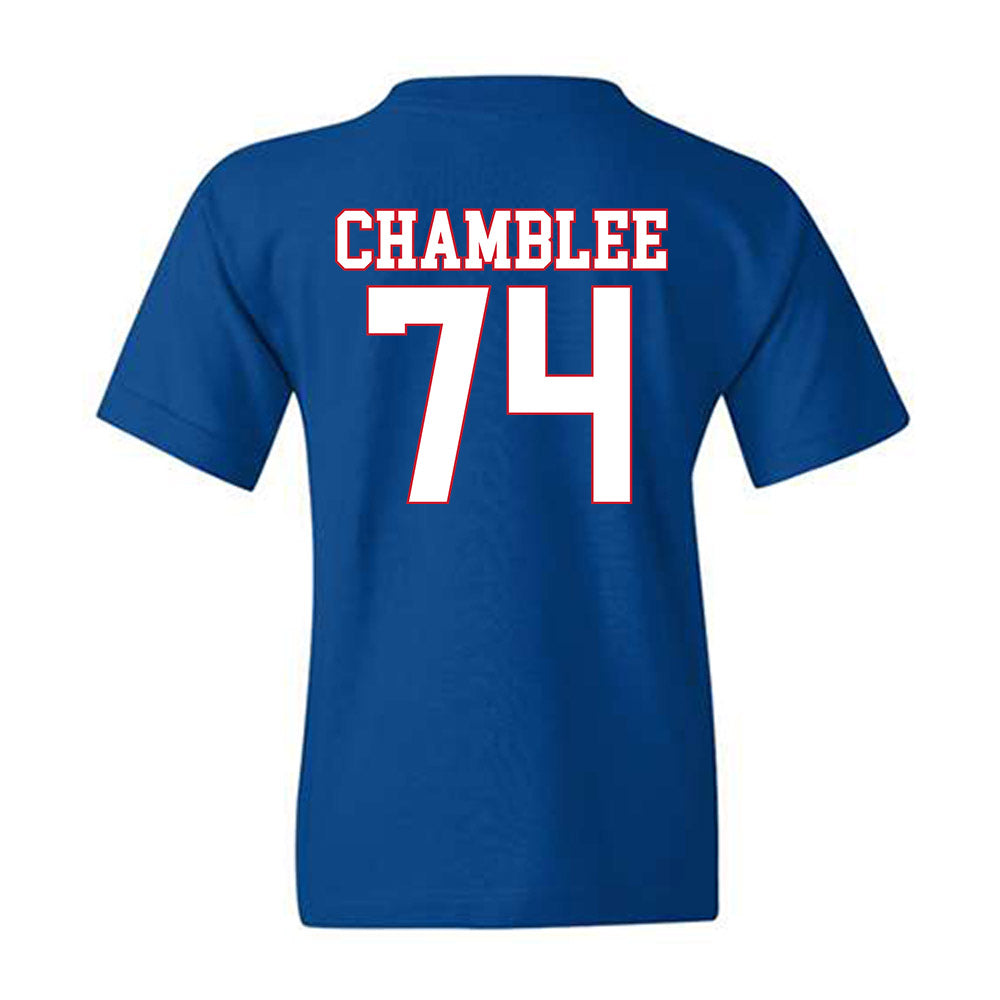 SMU - NCAA Football : Andrew Chamblee - Youth T-Shirt-1