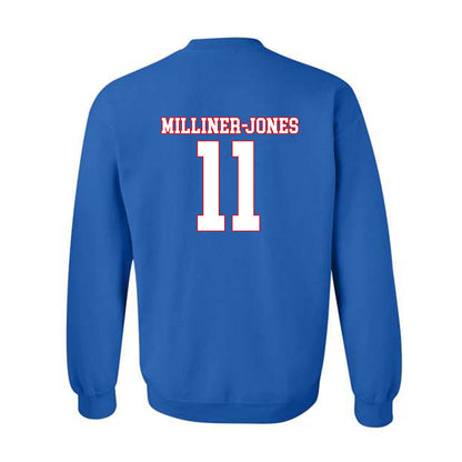 SMU - NCAA Football : Jaden Milliner-Jones - Crewneck Sweatshirt-1