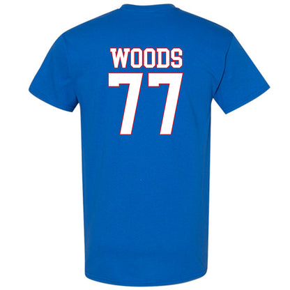 SMU - NCAA Football : Alexzander Woods - T-Shirt-1