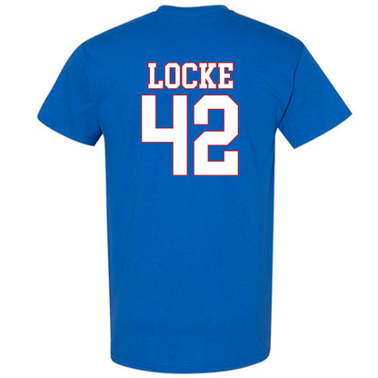 SMU - NCAA Football : Will Locke - T-Shirt-1