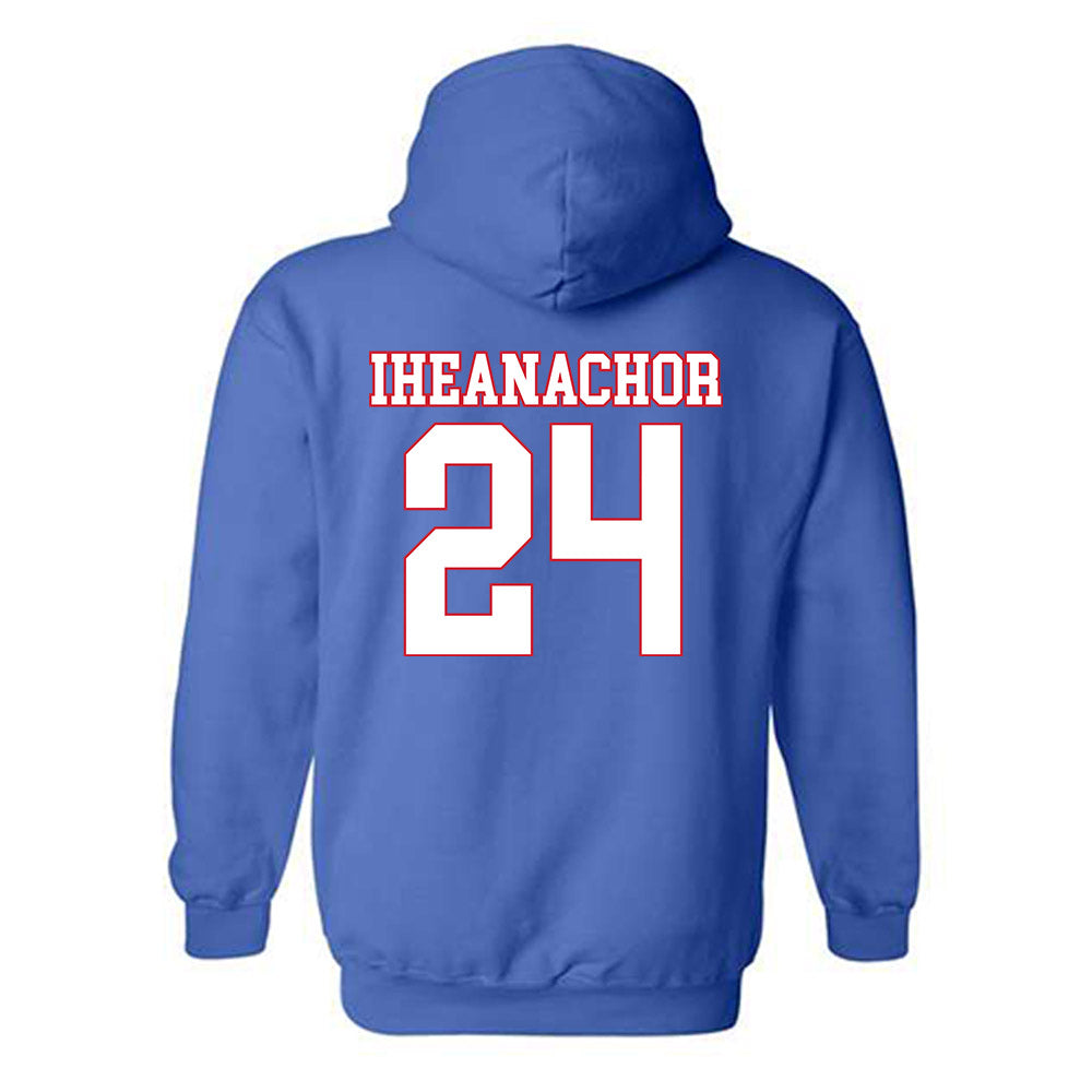 SMU - NCAA Football : Mark Iheanachor - Hooded Sweatshirt-1