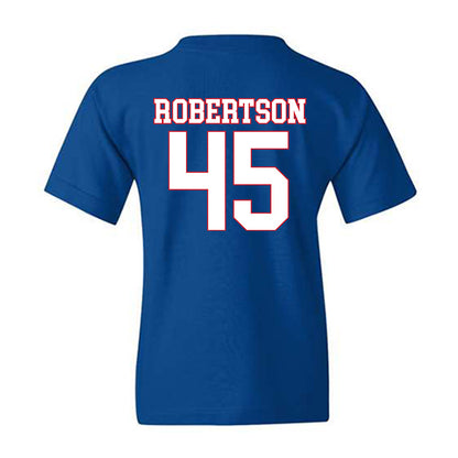 SMU - NCAA Football : Isaiah Robertson - Youth T-Shirt-1