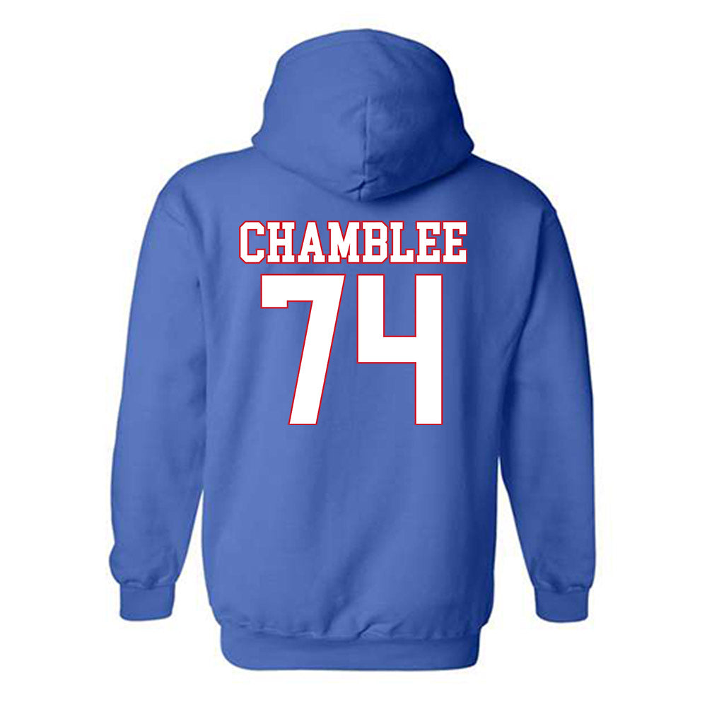 SMU - NCAA Football : Andrew Chamblee - Hooded Sweatshirt-1