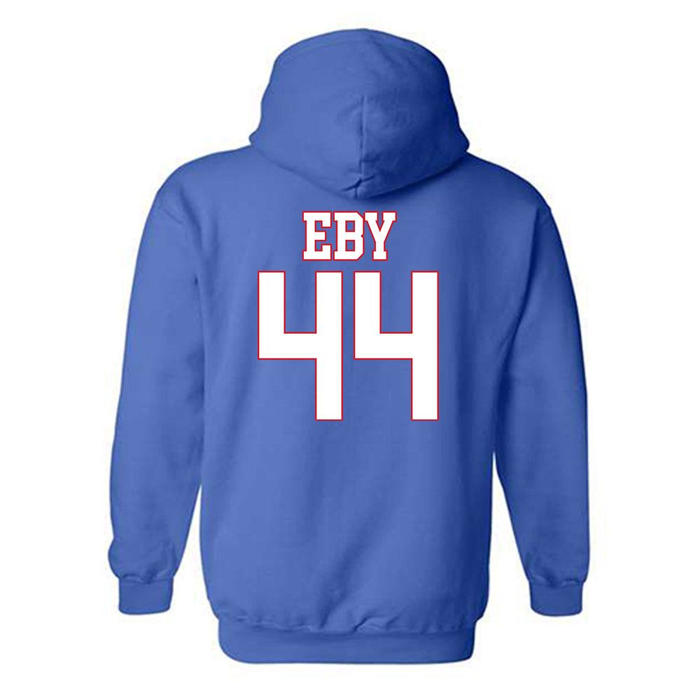 SMU - NCAA Football : Stone Eby - Hooded Sweatshirt