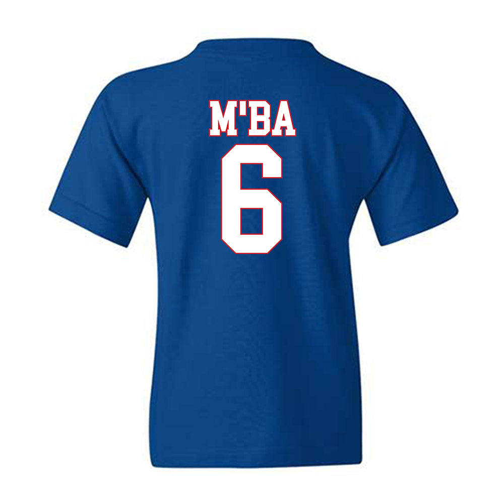 SMU - NCAA Football : Jeffrey M'ba - Youth T-Shirt-1