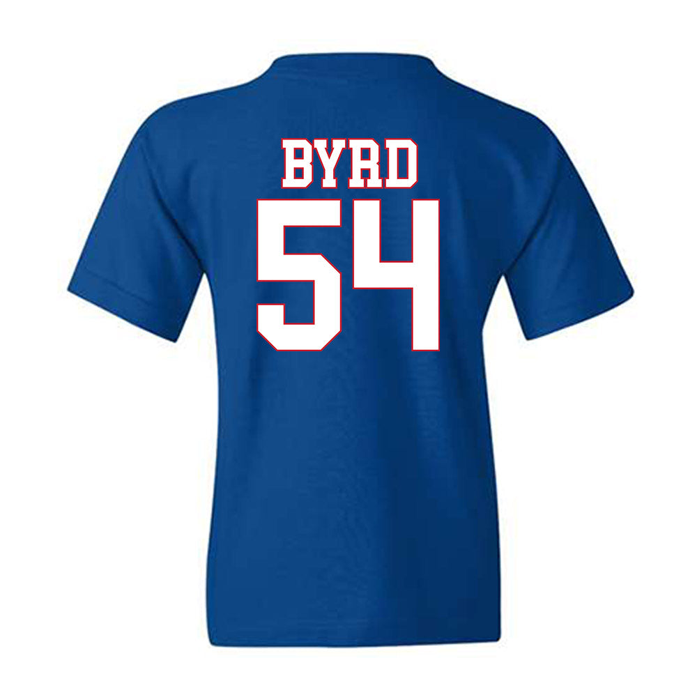 SMU - NCAA Football : Savion Byrd - Youth T-Shirt-1