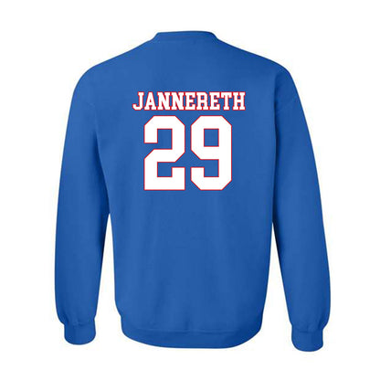 SMU - NCAA Women's Soccer : Libby Jannereth - Crewneck Sweatshirt-1