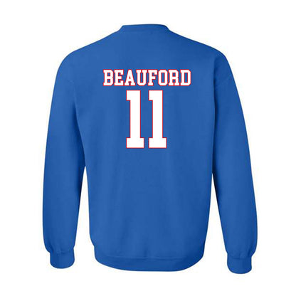 SMU - NCAA Women's Volleyball : Hannah Beauford - Crewneck Sweatshirt-1