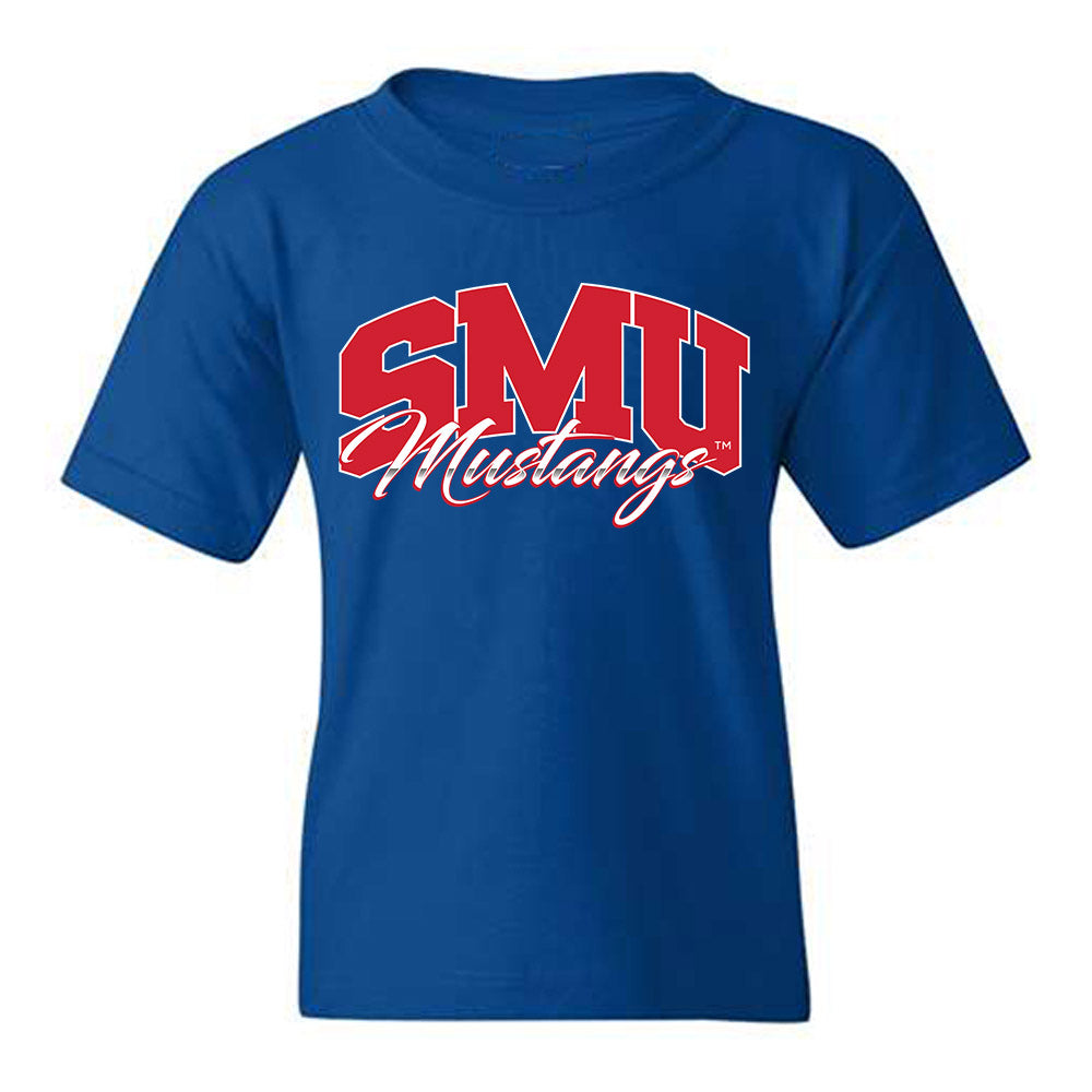 SMU - NCAA Football : DJ Warner - Youth T-Shirt-0