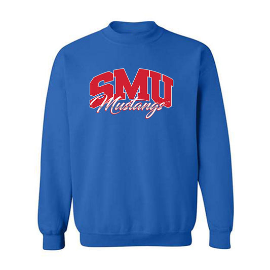 SMU - NCAA Football : Paris Patterson - Crewneck Sweatshirt-0