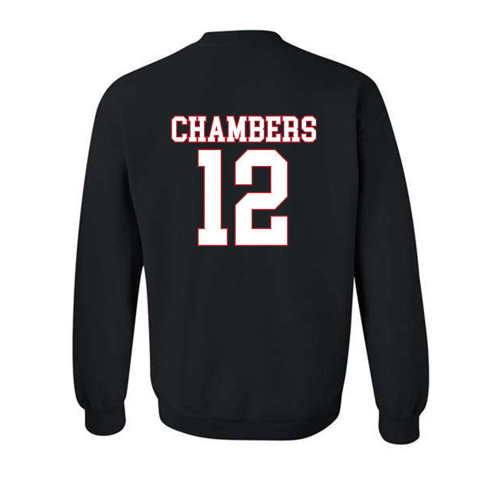 SMU - NCAA Football : Kyron Chambers - Crewneck Sweatshirt-1