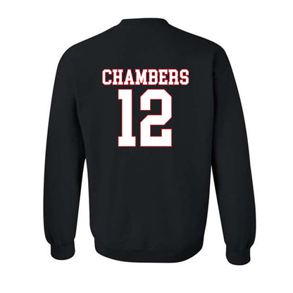 SMU - NCAA Football : Kyron Chambers - Crewneck Sweatshirt-1