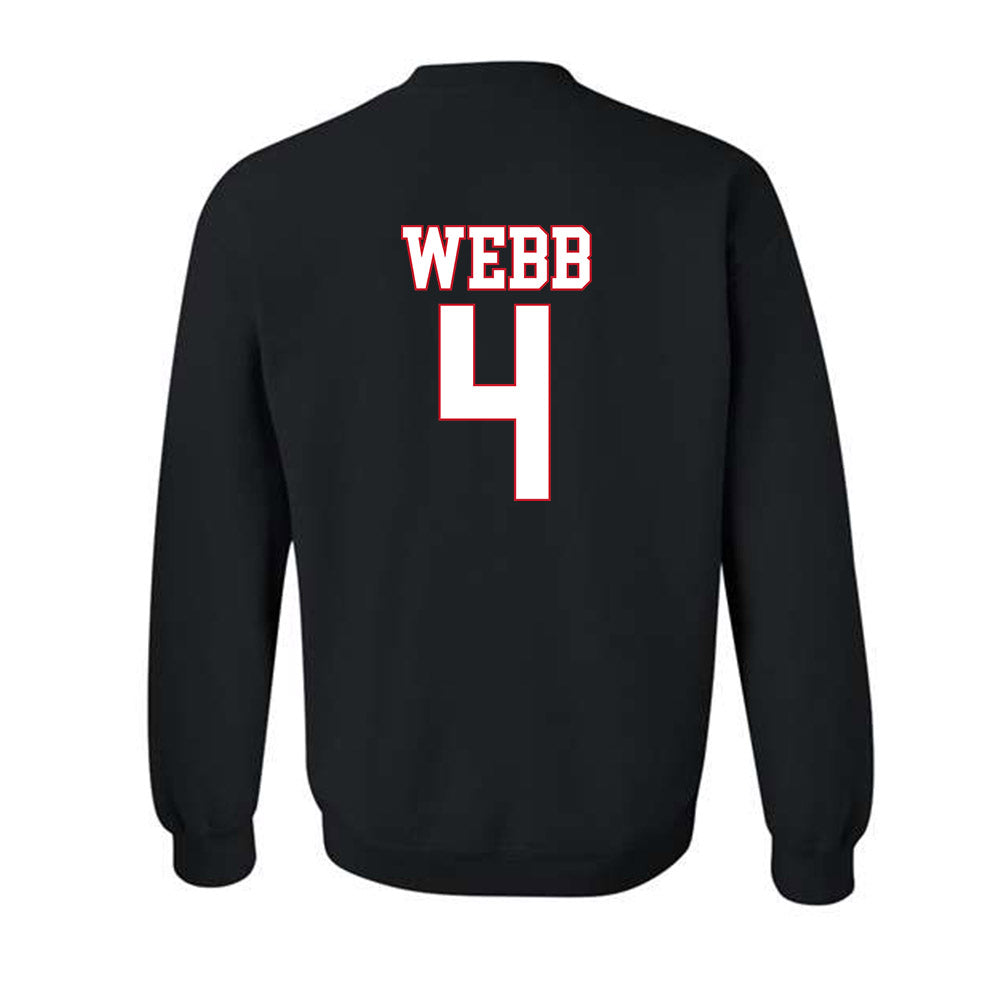 SMU - NCAA Football : Terry Webb - Crewneck Sweatshirt-1