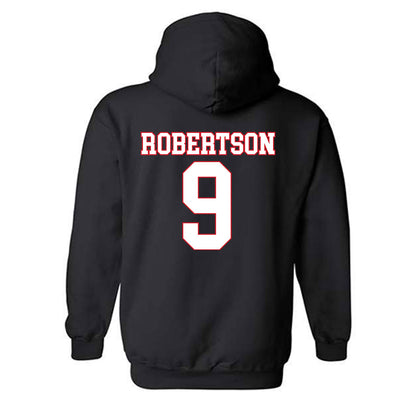 SMU - NCAA Football : Cameron Robertson - Hooded Sweatshirt-1