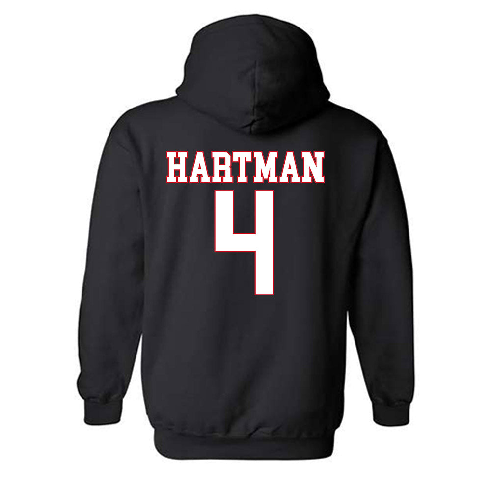 SMU - NCAA Women's Soccer : Hali Hartman - Hooded Sweatshirt-1