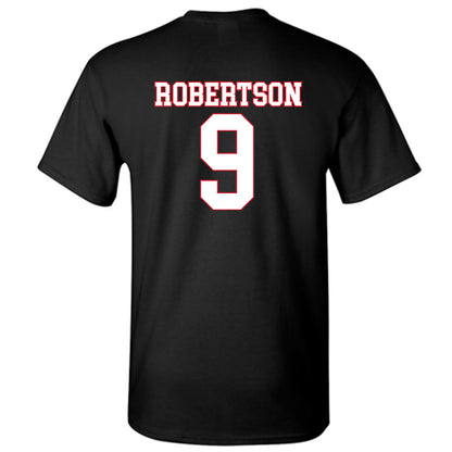 SMU - NCAA Football : Cameron Robertson - T-Shirt-1