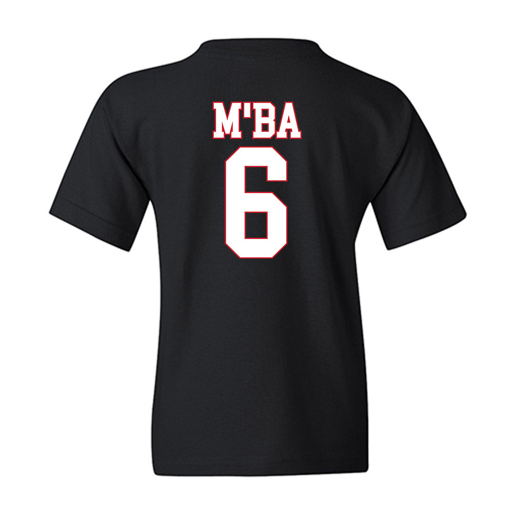 SMU - NCAA Football : Jeffrey M'ba - Youth T-Shirt-1