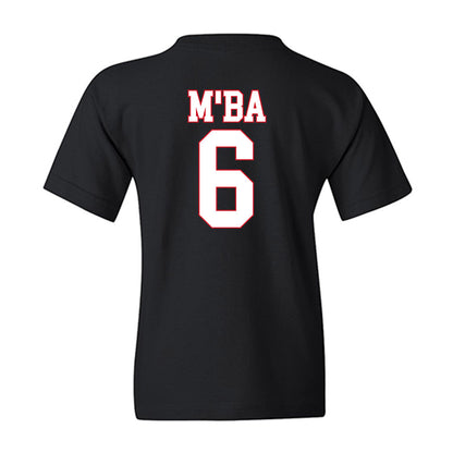 SMU - NCAA Football : Jeffrey M'ba - Youth T-Shirt-1