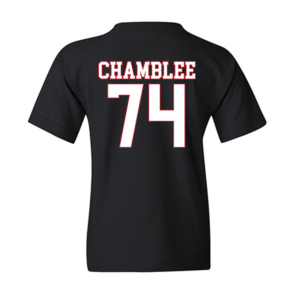SMU - NCAA Football : Andrew Chamblee - Youth T-Shirt-1