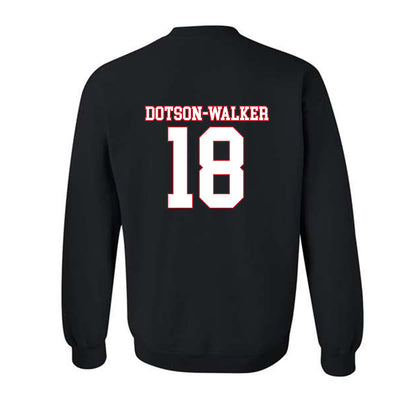 SMU - NCAA Football : Ka'Davion Dotson-Walker - Crewneck Sweatshirt-1