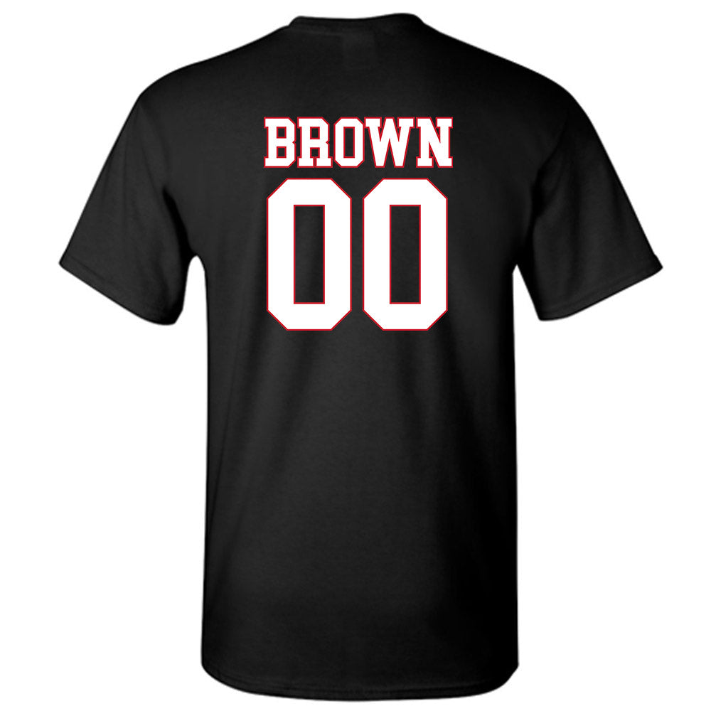 SMU - NCAA Football : Carterrious Brown - T-Shirt-1