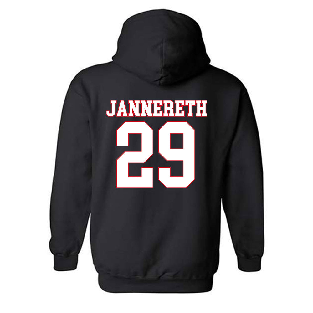 SMU - NCAA Women's Soccer : Libby Jannereth - Hooded Sweatshirt-1