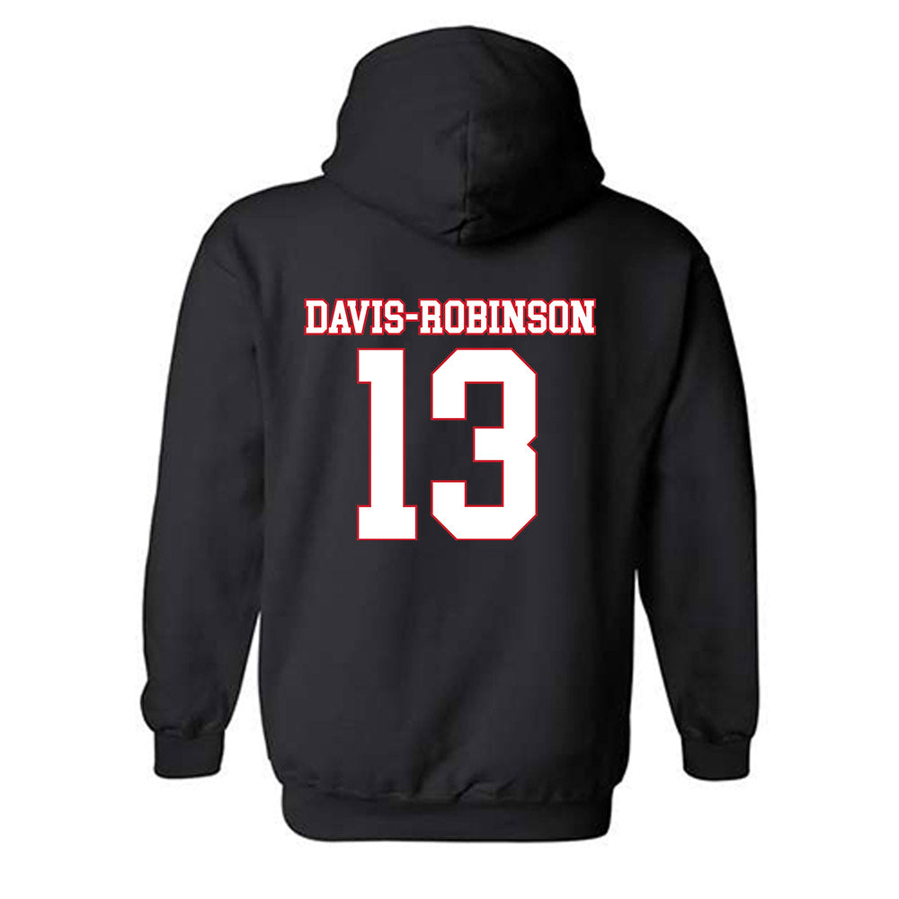 SMU - NCAA Football : Jaelyn Davis-Robinson - Hooded Sweatshirt-1