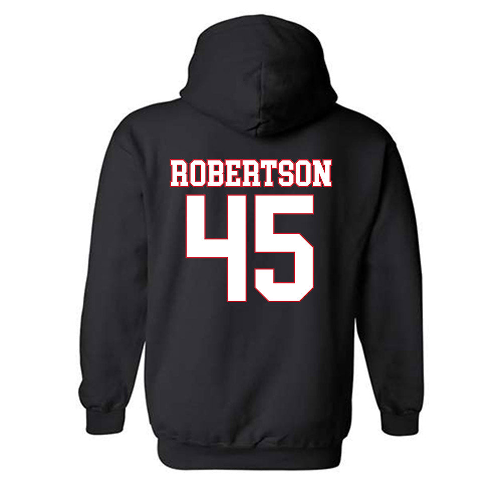 SMU - NCAA Football : Isaiah Robertson - Hooded Sweatshirt-1
