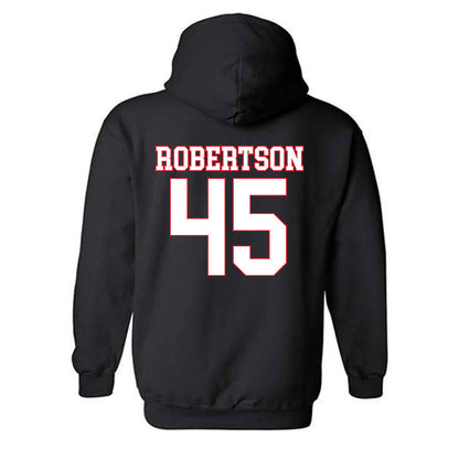 SMU - NCAA Football : Isaiah Robertson - Hooded Sweatshirt-1