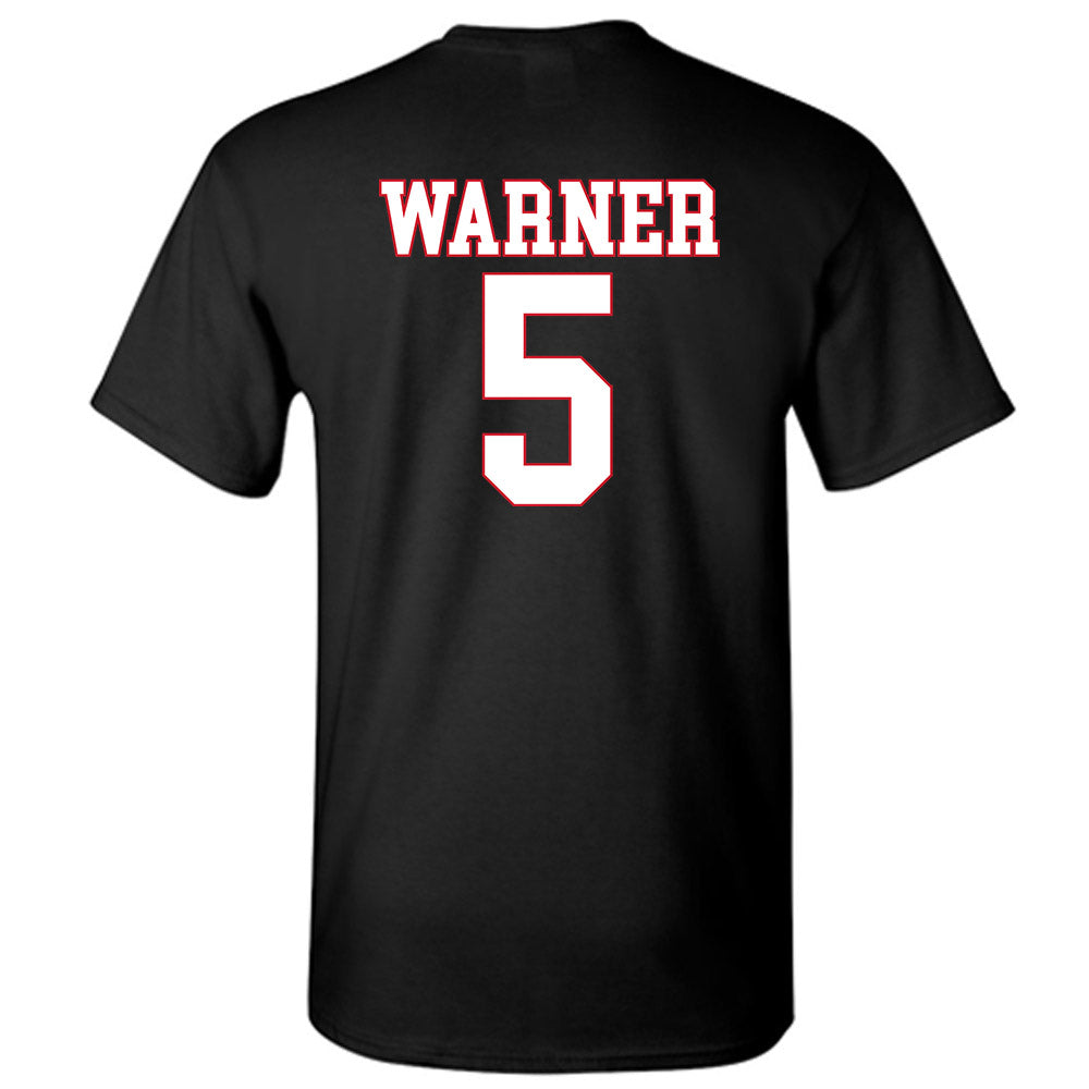 SMU - NCAA Football : DJ Warner - T-Shirt-1