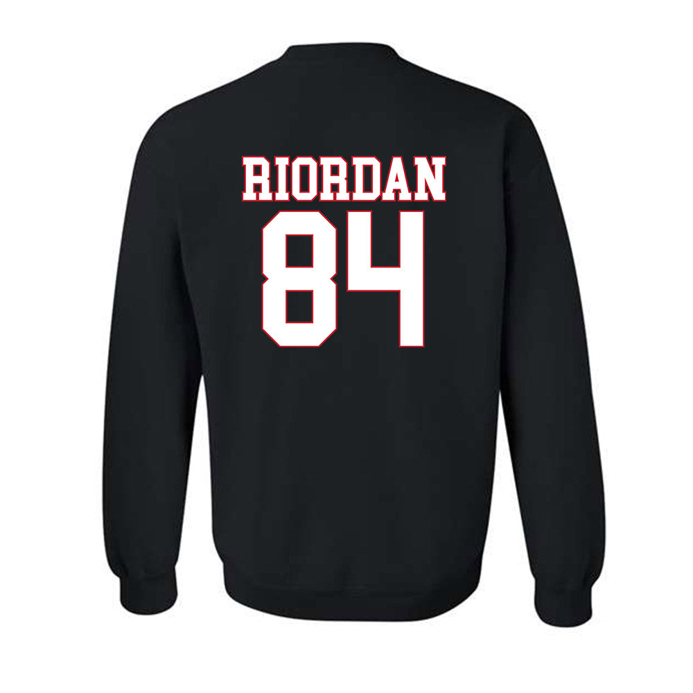 SMU - NCAA Football : Tripp Riordan - Crewneck Sweatshirt-1