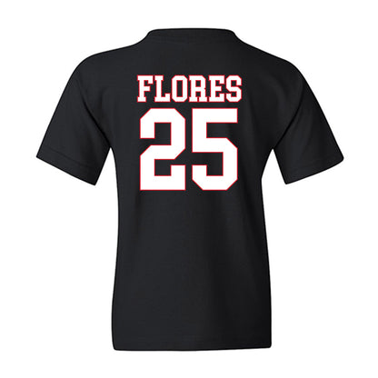 SMU - NCAA Men's Soccer : Luis Flores - Youth T-Shirt-1