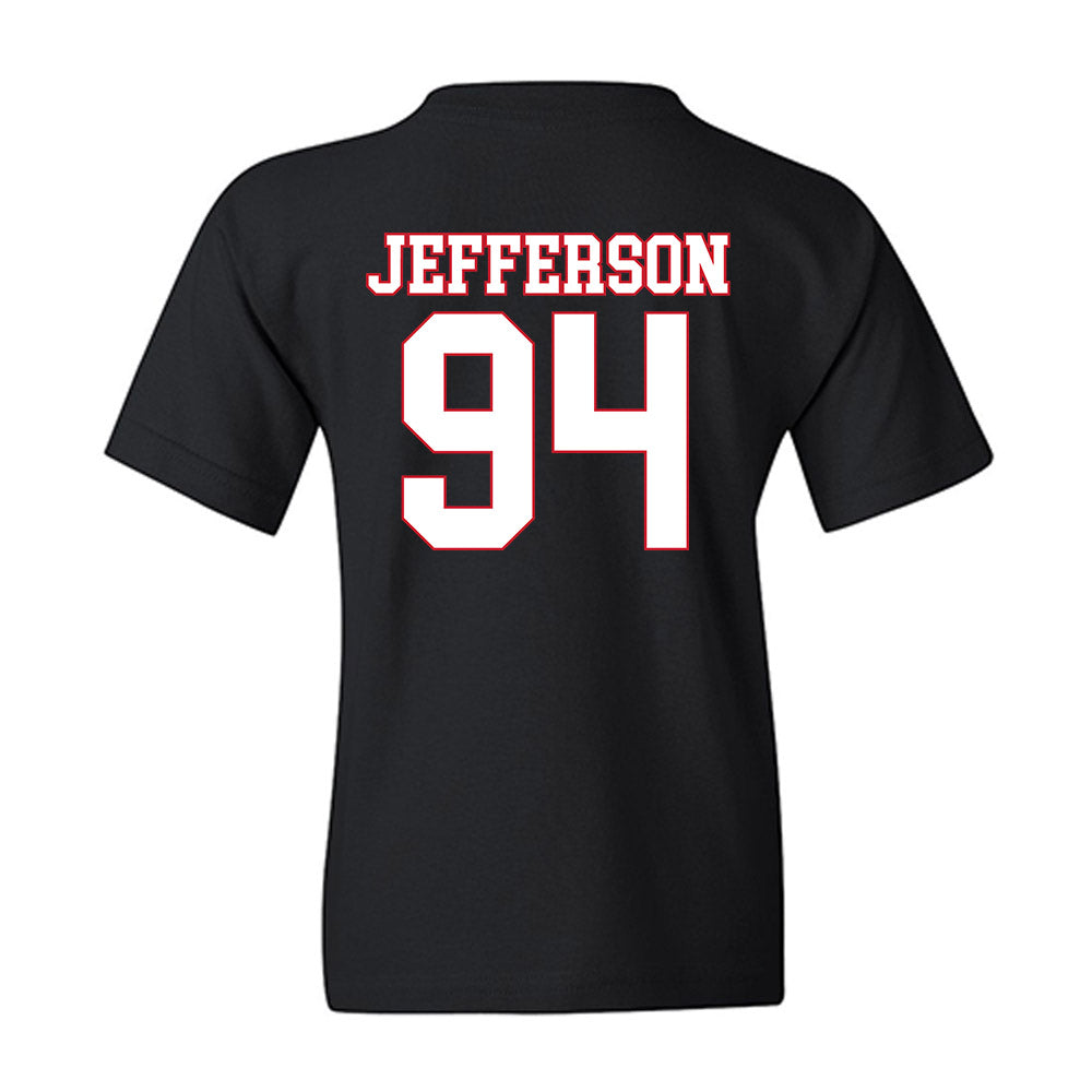 SMU - NCAA Football : Jonathan Jefferson - Youth T-Shirt-1
