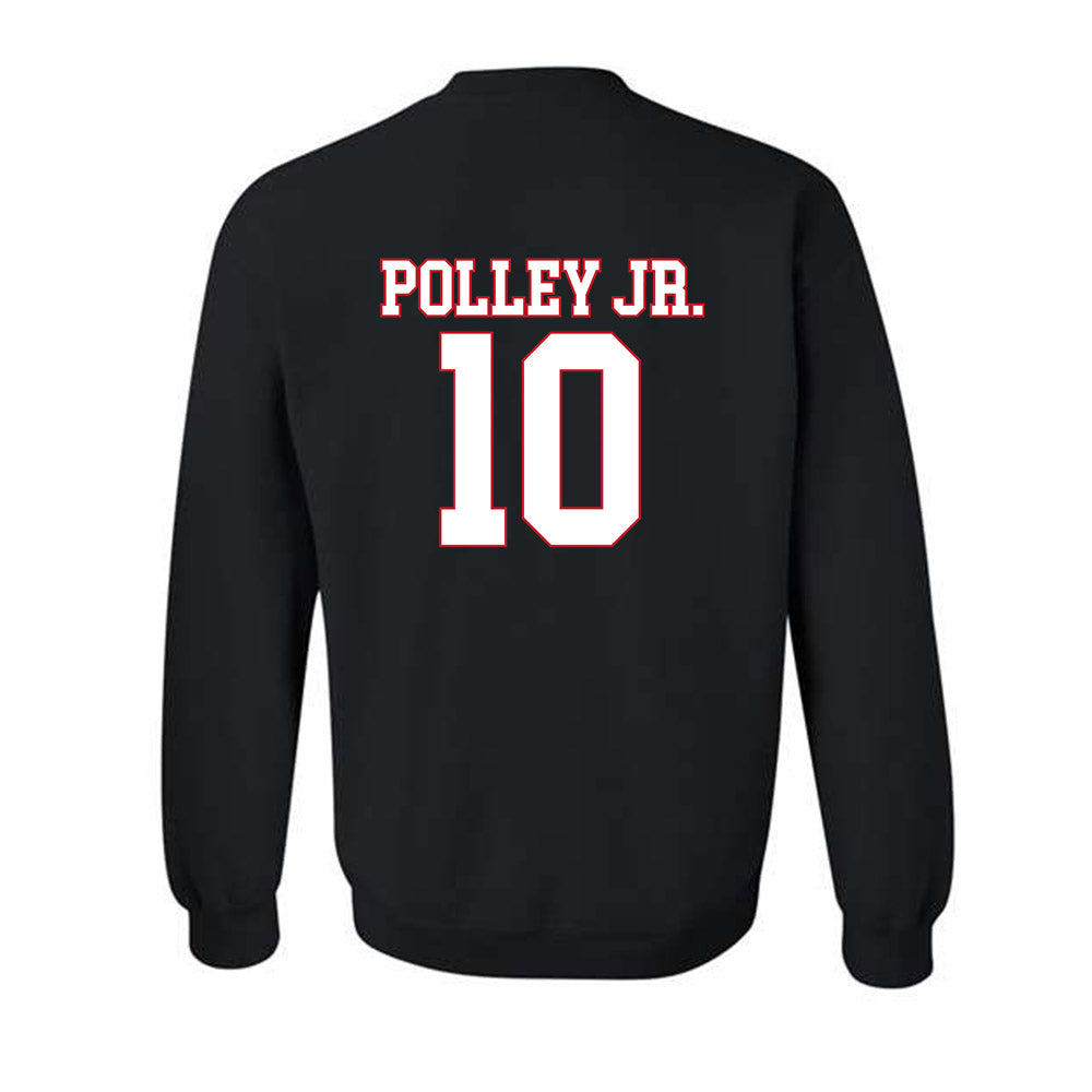 SMU - NCAA Football : Tyren Polley Jr. - Crewneck Sweatshirt-1